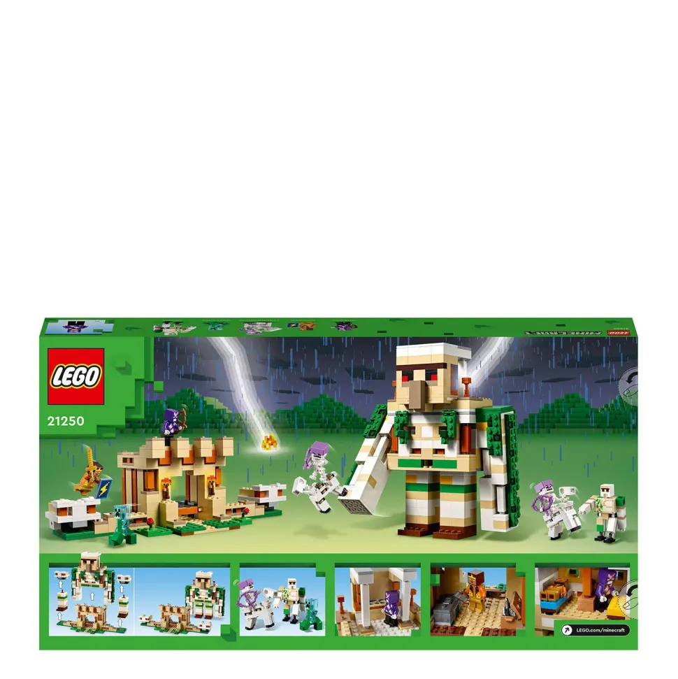 Lego Minecraft Het Ijzergolemfort 21250