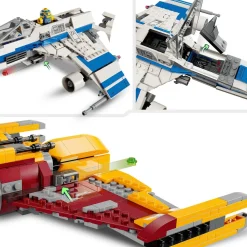 Lego Star Wars New Republic E-Wing Vs. Shin Hati'S Starfighter 75364