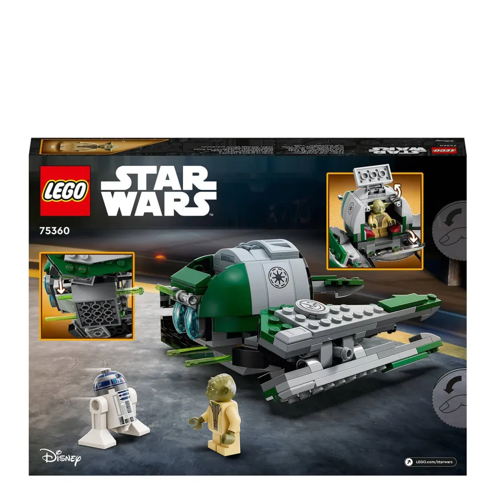 Lego Star Wars Yoda'S Jedi Starfighter 75360