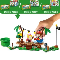 Lego Super Mario Uitbreidingsset: Dixie Kongs Jungleshow 71421