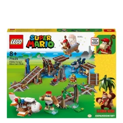 Lego Super Mario Uitbreidingsset: Diddy Kongs Mijnwagenrit 71425