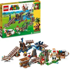Lego Super Mario Uitbreidingsset: Diddy Kongs Mijnwagenrit 71425