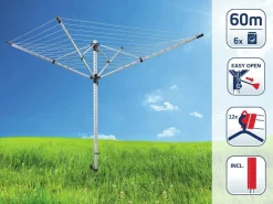 Leifheit Droogmolen Lino Lift 600 Quick Start (Evo)