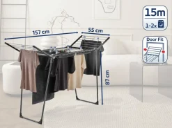 Leifheit Droogrek Pegasus 150 Solid Slim