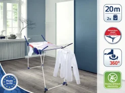 Leifheit Droogrek Pegasus 200 Solid Deluxe Mobile