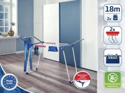 Leifheit Droogrek Pegasus 180 Solid Plus - 18 M Drooglengte