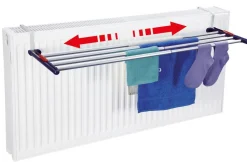 Leifheit Hangend Droogrek Quartett 42 Uitschuifbaar Aluminium - 4,2 M Drooglengte