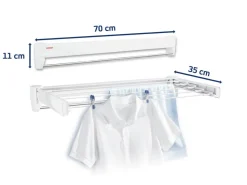 Leifheit Wanddroogrek Telegant 81 Protect Plus - 8,1 M Drooglengte