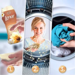 Lenor Gouden Orchidee In-Wash Geurparels - 6 X 154 Gram - Voordeelverpakking