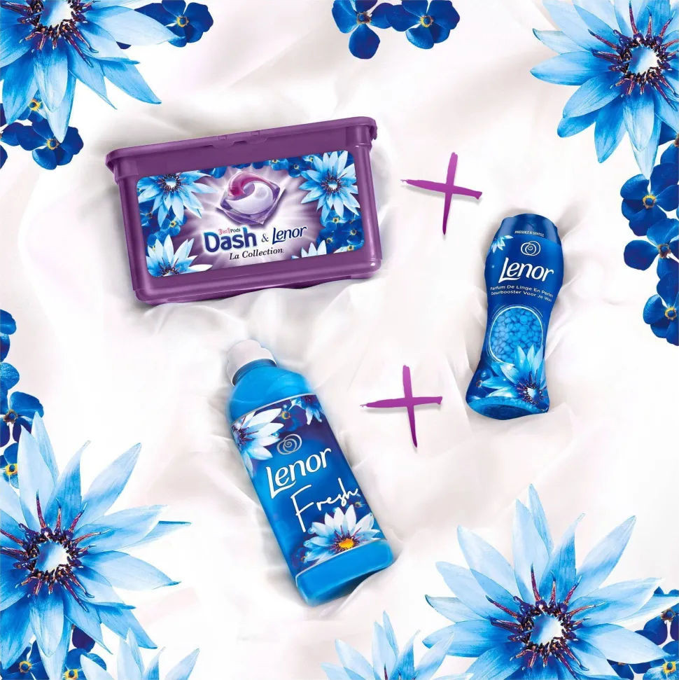 Lenor Zeebries In-Wash Geurparels - 6 X 154 Gram - Voordeelverpakking