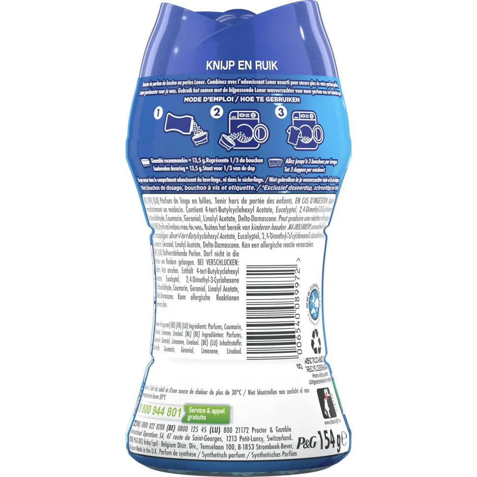 Lenor Zeebries In-Wash Geurparels - 6 X 154 Gram - Voordeelverpakking