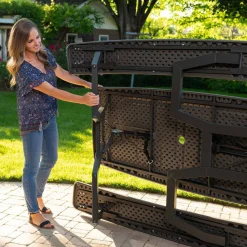 Lifetime Rough-Cut Opklapbare Picknicktafel