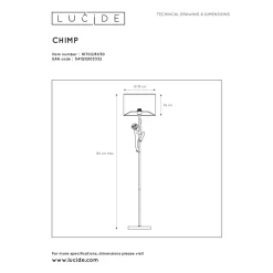 Lucide Vloerlamp Extravaganza Chimp