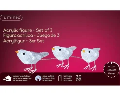 Lumineo Acryl Vogel (30 Led)