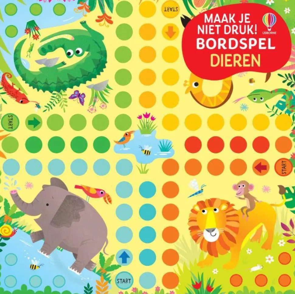 Maak Je Niet Druk! Bordspel Dieren