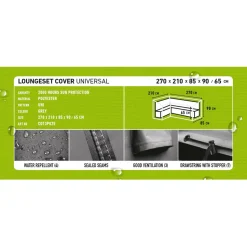 Madison Loungeset Hoes (Links) (270X210 Cm)