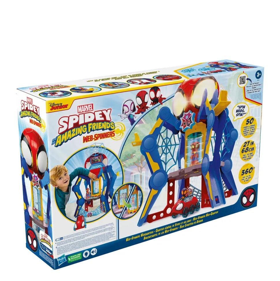 Marvel Spidey And His Amazing Friends Web-Spinners Webquarters