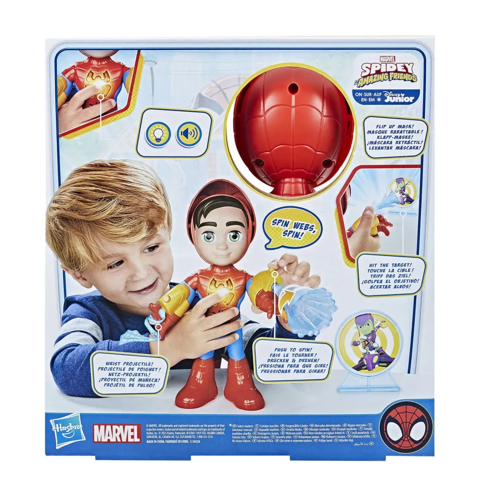 Marvel Spidey And His Amazing Friends Electronic Suit Up Spidey