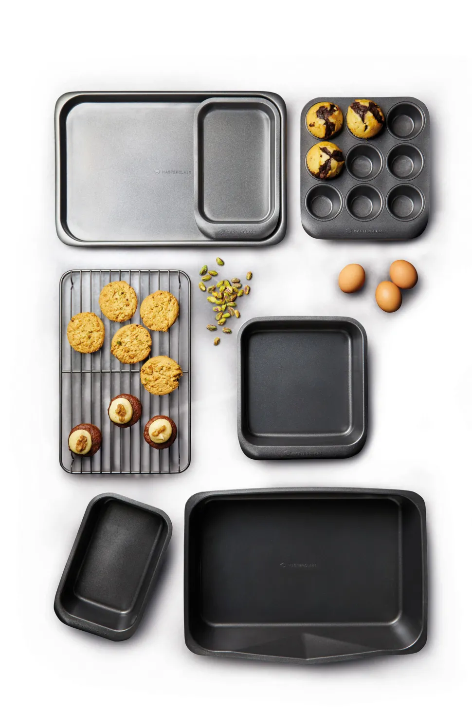 Masterclass Bakvormset (7-Delig) (Stapelbaar)