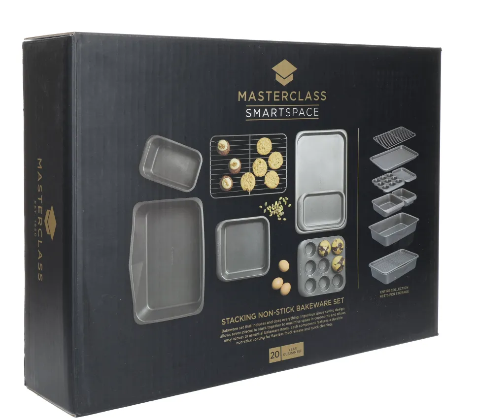 Masterclass Bakvormset (7-Delig) (Stapelbaar)