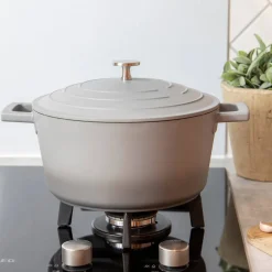 Masterclass Gietaluminium Braadpan (O24 Cm) (4L) (Lichtgewicht)