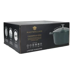 Masterclass Gietaluminium Braadpan (O24 Cm) (4L) (Lichtgewicht)