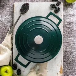 Masterclass Gietaluminium Braadpan (O24 Cm) (4L) (Lichtgewicht)