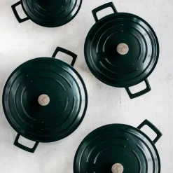 Masterclass Gietaluminium Braadpan (O24 Cm) (4L) (Lichtgewicht)