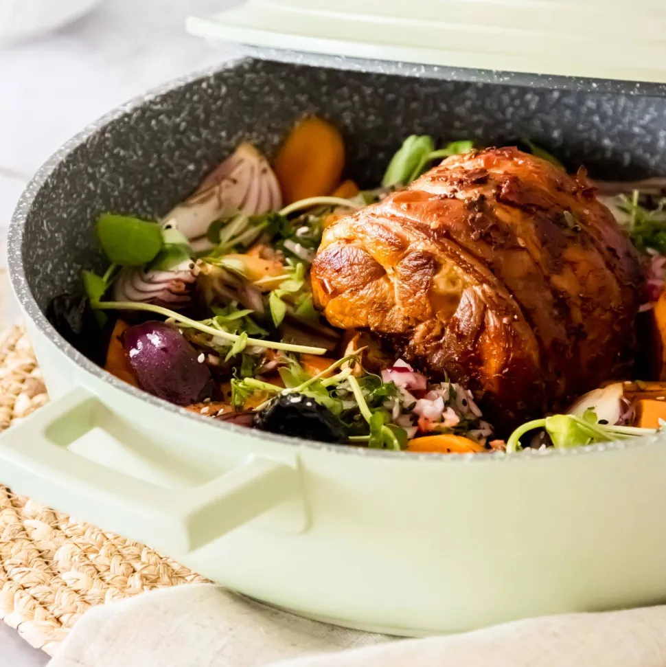 Masterclass Gietaluminium Braadpan (O28 Cm) (4L) (Lichtgewicht)