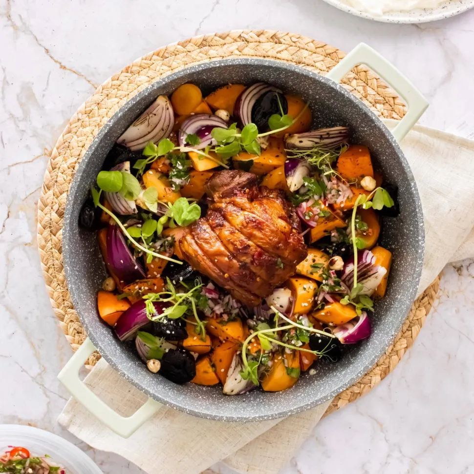 Masterclass Gietaluminium Braadpan (O28 Cm) (4L) (Lichtgewicht)