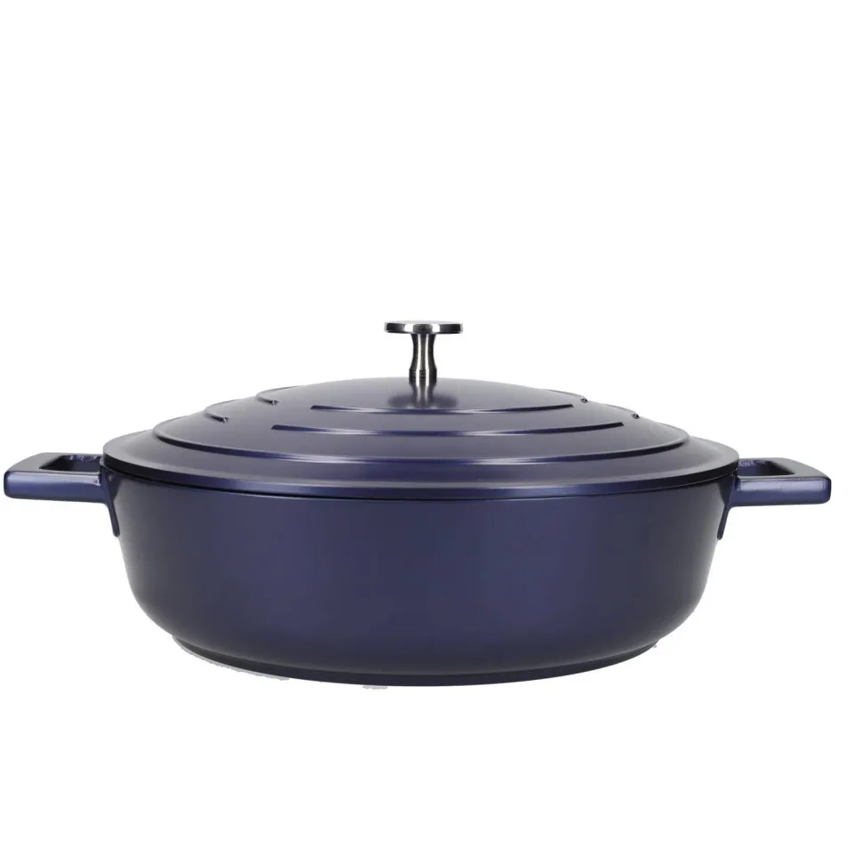 Masterclass Gietaluminium Braadpan (O28 Cm) (4L) (Lichtgewicht)