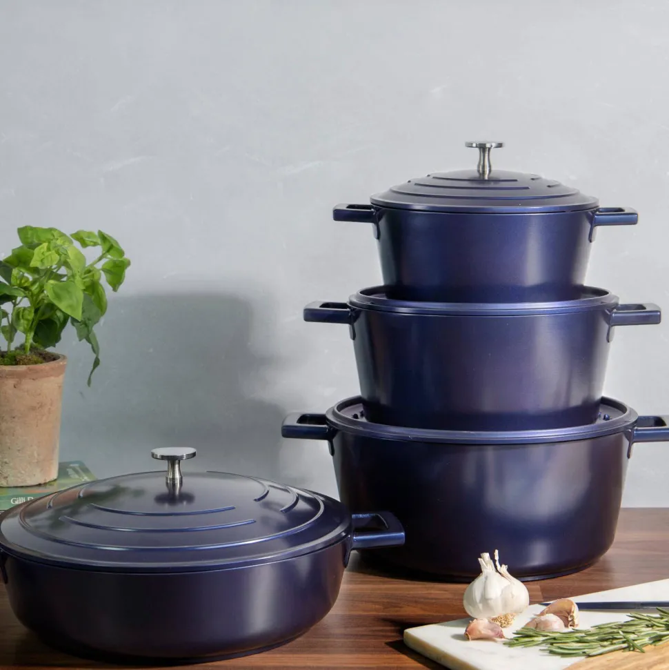 Masterclass Gietaluminium Braadpan (O28 Cm) (4L) (Lichtgewicht)