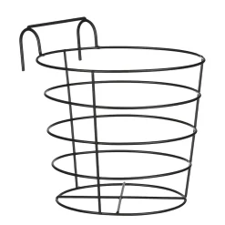 Mica Decorations Callee Mand Muurhanger Zwart - (L19Xb22Xh19,5 Cm)