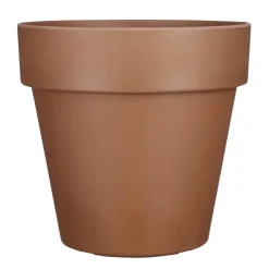 Mica Decorations Orion Bloempot Rond Bruin - (H34Xo36 Cm)