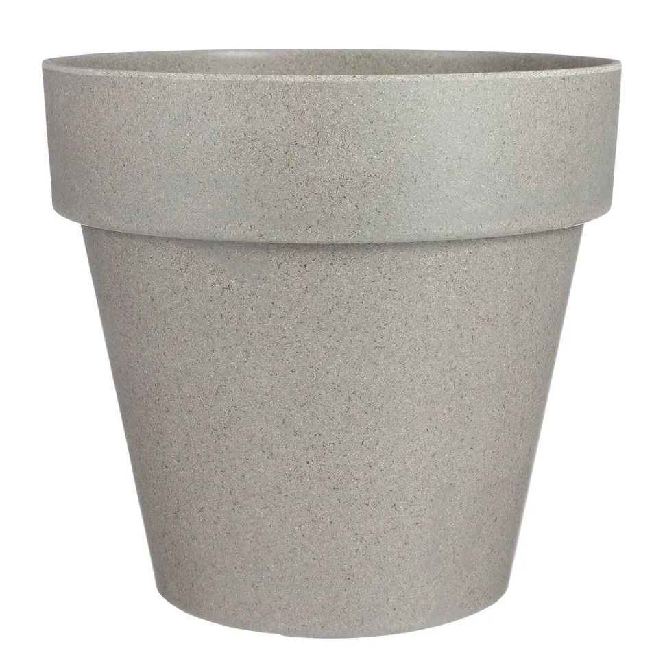 Mica Decorations Orion Bloempot Rond Grijs - (H34Xo36 Cm)