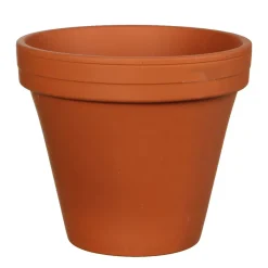 Mica Decorations Stan Bloempot Rond Terra - (H13,5Xo15,5 Cm)