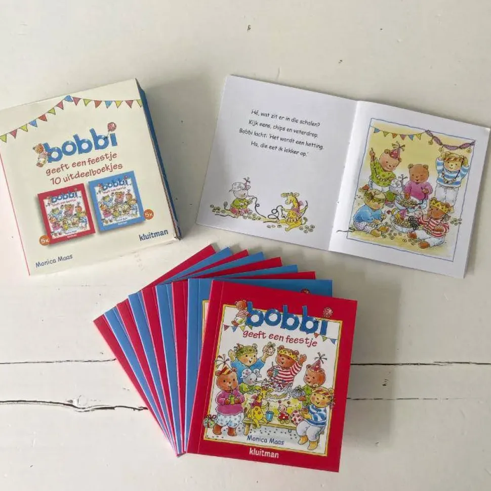 Monica Maas Bobbi: Bobbi Geeft Een Feestje Uitdeelboekjes