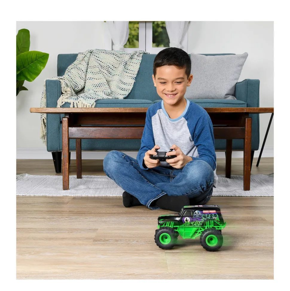 Monster Jam Grave Digger Bestuurbare Auto 1:24