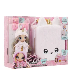 Na! Na! Na! Surprise 3-In-1 Speelset Met Rugzak, Slaapkamer En Britney Sparkles Met Eenhoornthema