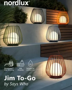 Nordlux Tafelverlichting Jim To Go Usb Oplaadbaar