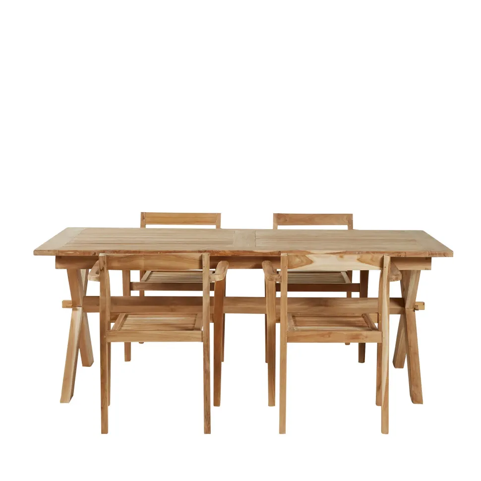 Nous Garden Teak Tuinset Tautan/Bromo