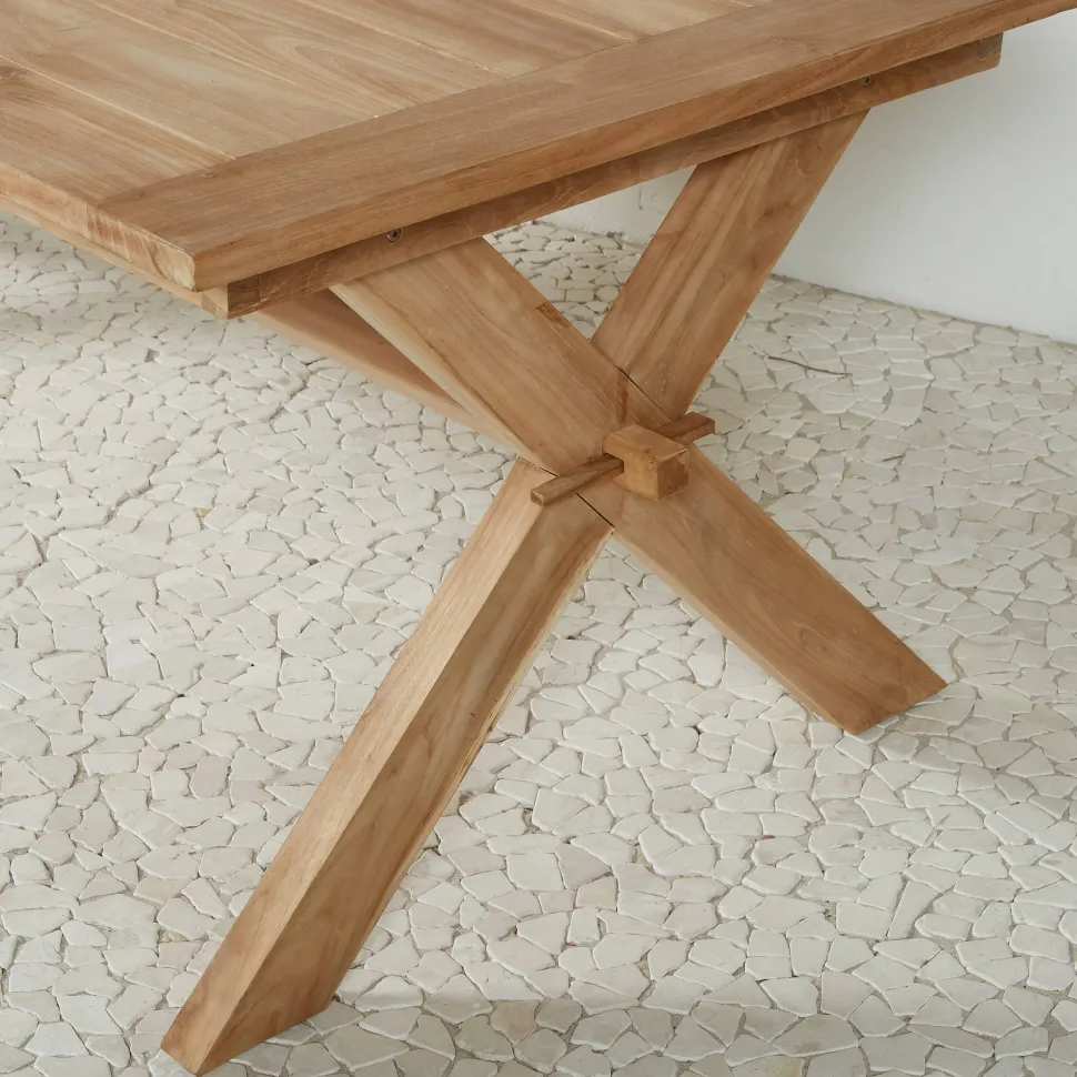 Nous Garden Teak Tuintafel Tautan (200X100 Cm)