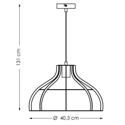 Nous Living Hanglamp Dean (O40 Cm)