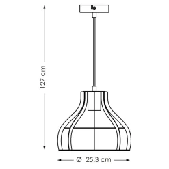 Nous Living Hanglamp Dean (O25 Cm)
