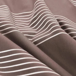 Nous Living Katoenen Dekbedovertrek 2 Persoons Wide Stripe (200X220 Cm)