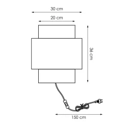 Nous Living Wandlamp Damian (O30 Cm)