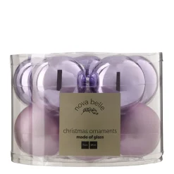 Nova Belle Kerstbal (Set Van 10) (O6 Cm)