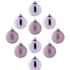 Nova Belle Kerstbal (Set Van 10) (O6 Cm)