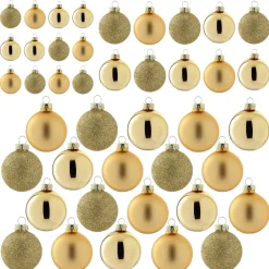 Nova Belle Kerstbal (Set Van 42) (O6 Cm)