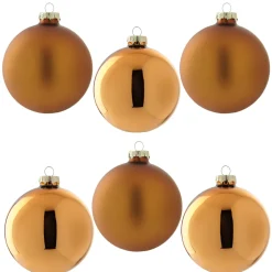 Nova Belle Kerstbal (Set Van 6) (O8 Cm)